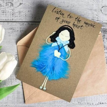 Handmade-Greeting-Card-for-Her-Listen-to-The-Music-of-Your-Heart