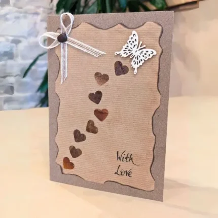 Handmade-Butterfly-and-Heart-Valentines-Card-2