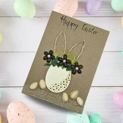 Handmade-easter-card-with-cute-bunny-ears