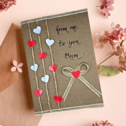 Handmade-mothers-day-card-with-hearts