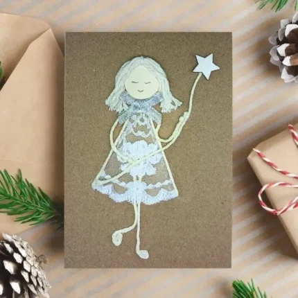 Handmade-Christmas-Card-for-Grandma-and-Grandpa-from-Granddaughter-with-star