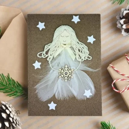 Beautiful-Angel-Handmade-Christmas-Card-for-Your-Loved-One